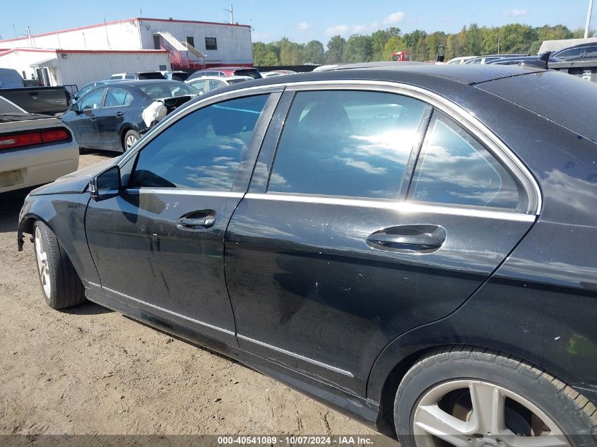 2011 Mercedes-Benz C 300 Luxury 4Matic/Sport 4Matic VIN: WDDGF8BB0BR133856 Lot: 40541089