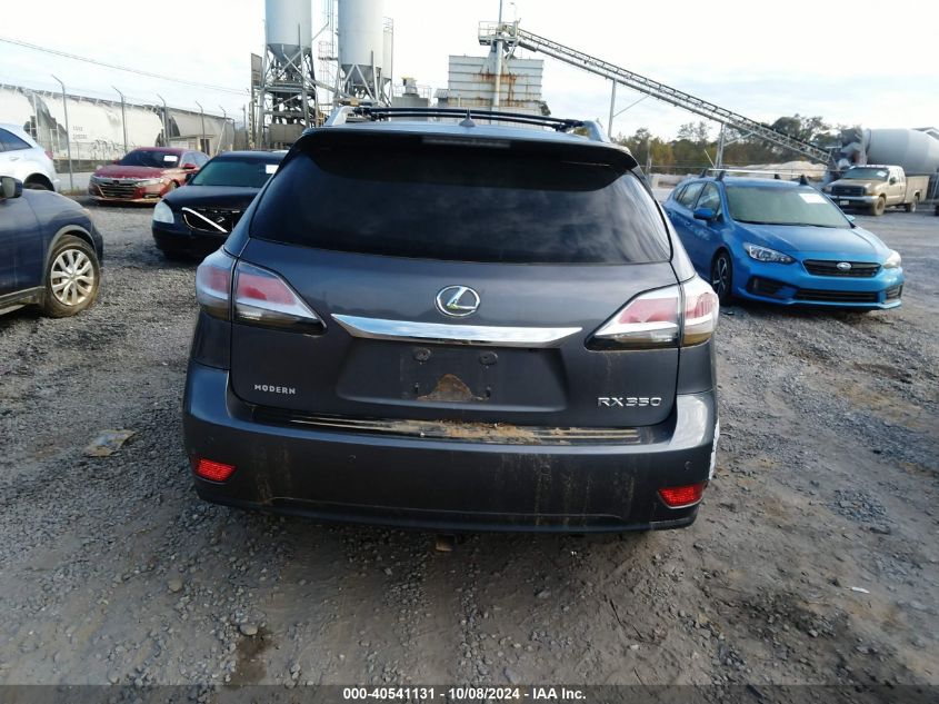 2013 Lexus Rx 350 350/Base/F Sport VIN: 2T2BK1BA1DC225520 Lot: 40541131