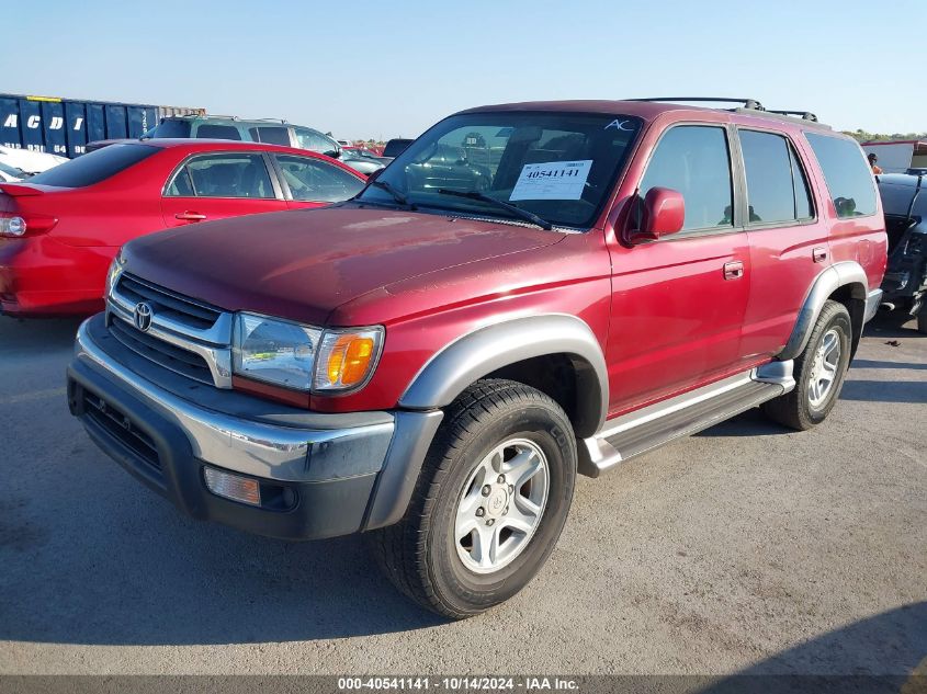 2001 Toyota 4Runner Sr5 VIN: JT3GN86R410199869 Lot: 40541141