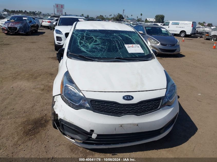 2014 Kia Rio Lx VIN: KNADM4A30E6415469 Lot: 40541178