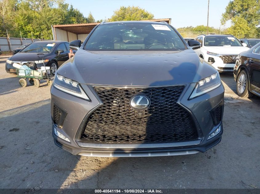 2021 Lexus Rx 350 F Sport Handling VIN: 2T2YZMDA6MC269212 Lot: 40541194