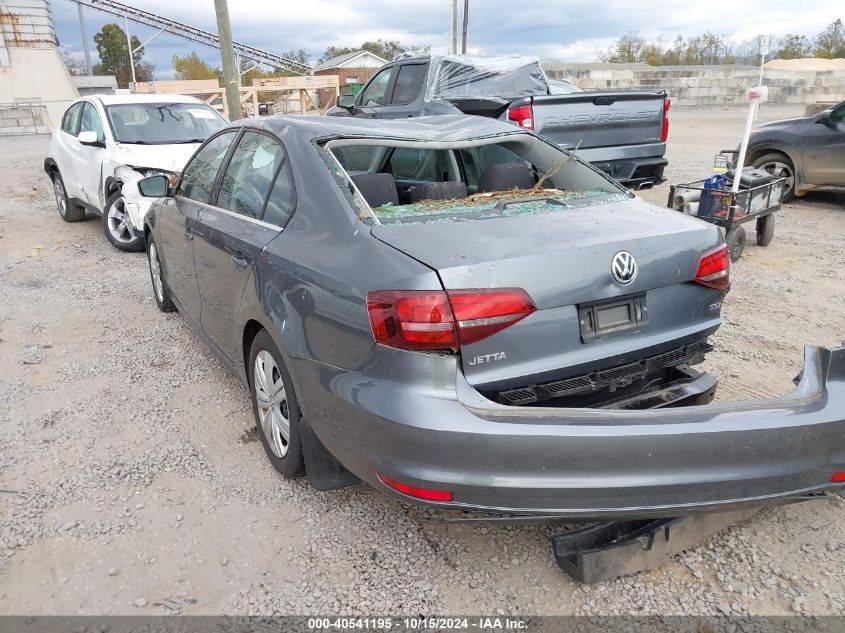 2017 Volkswagen Jetta 1.4T S VIN: 3VW2B7AJ6HM392877 Lot: 40541195