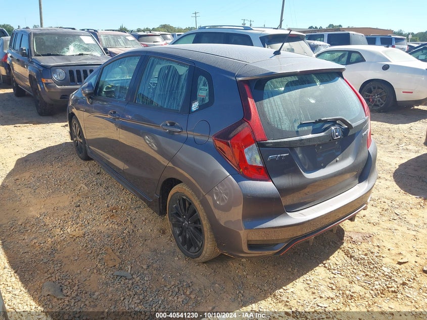 VIN 3HGGK5H63JM728037 2018 HONDA FIT SPORT