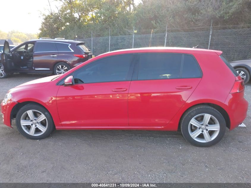 2017 Volkswagen Golf VIN: 3VW217AUXHM071177 Lot: 40541231