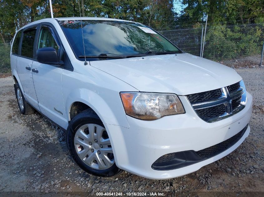 2019 Dodge Grand Caravan Se VIN: 2C7WDGBG8KR801949 Lot: 40541248