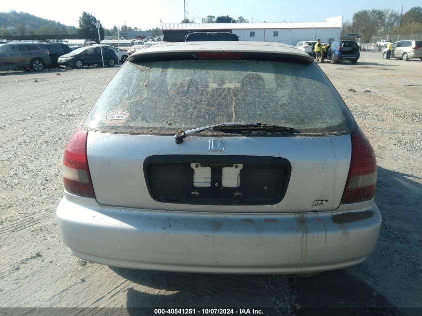 2HGEJ6446XH107063 1999 Honda Civic Dx