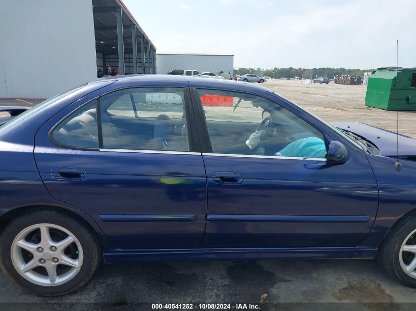 2001 Nissan Sentra Se VIN: 3N1BB51D71L109872 Lot: 40541252