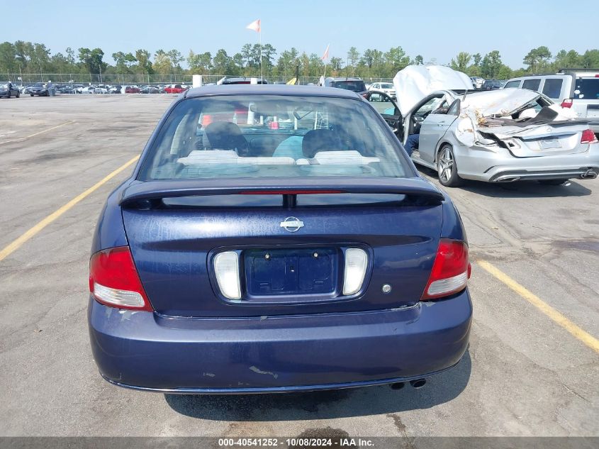 2001 Nissan Sentra Se VIN: 3N1BB51D71L109872 Lot: 40541252