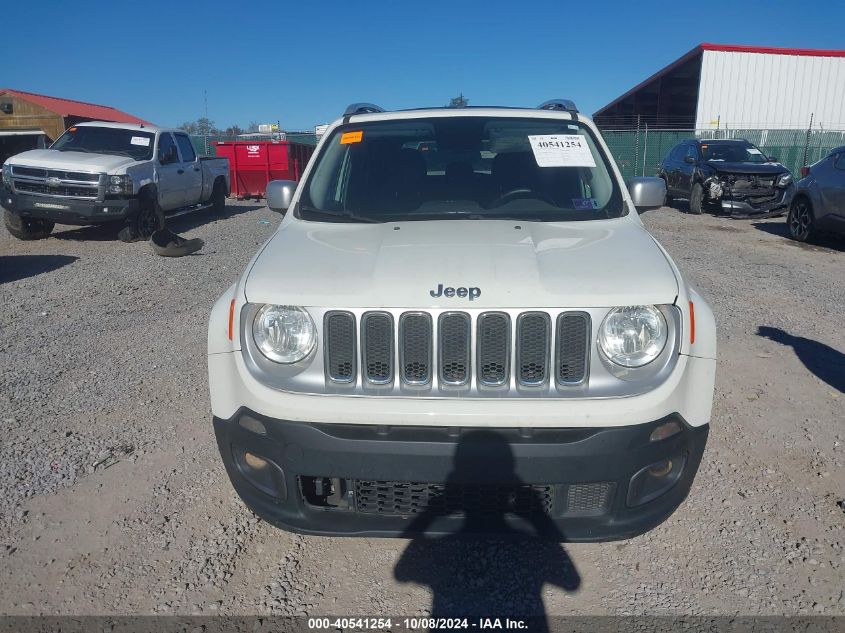 ZACCJBDTXGPC66155 2016 Jeep Renegade Limited