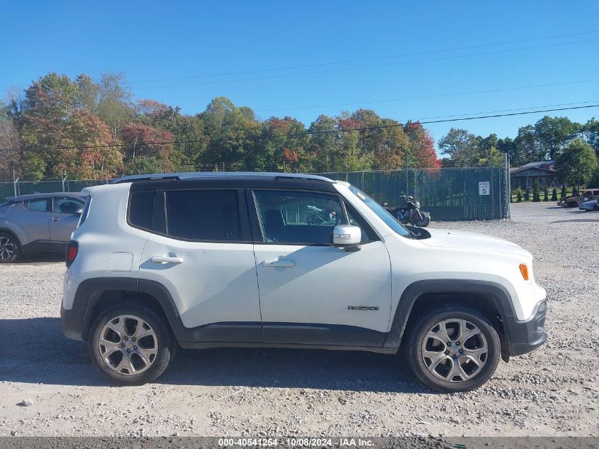 ZACCJBDTXGPC66155 2016 Jeep Renegade Limited