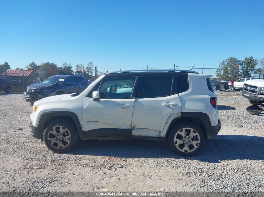 ZACCJBDTXGPC66155 2016 Jeep Renegade Limited