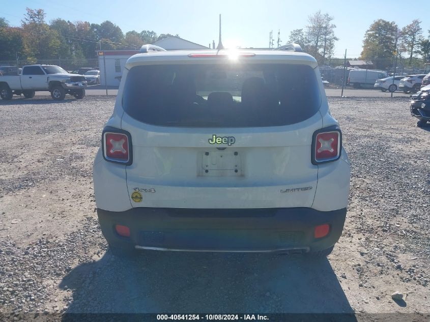 ZACCJBDTXGPC66155 2016 Jeep Renegade Limited