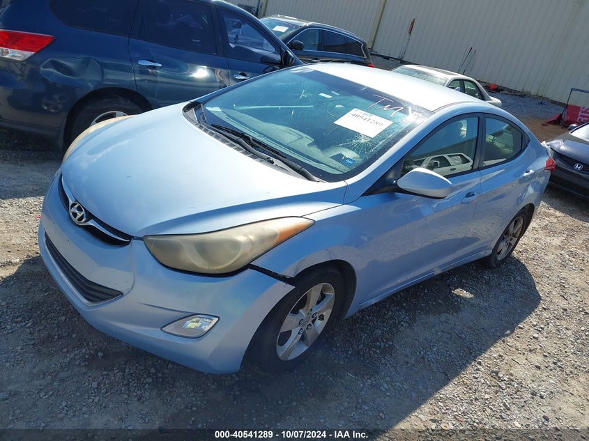 2012 HYUNDAI ELANTRA VIN: KMHDH4AE0CU408423