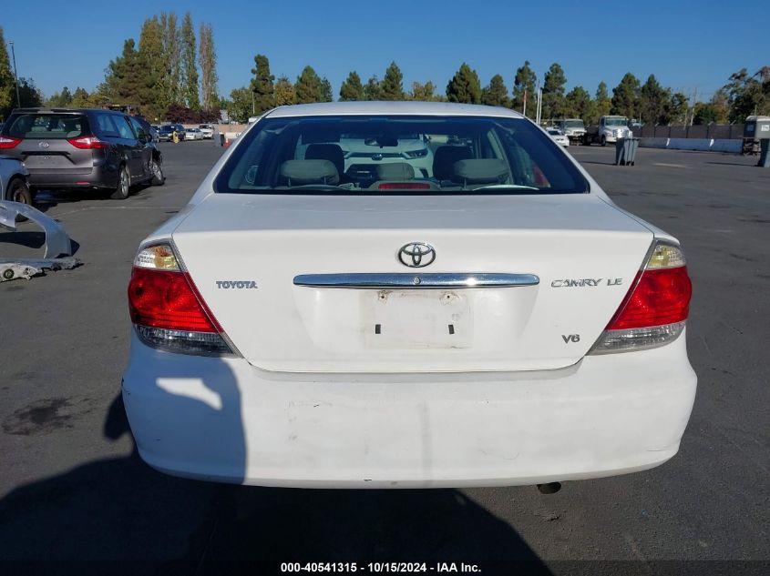 2005 Toyota Camry Le V6 VIN: 4T1BF32K25U094031 Lot: 40541315