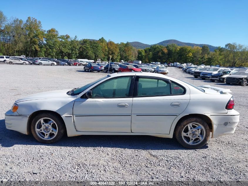 2003 Pontiac Grand Am Gt VIN: 1G2NW52EX3M699522 Lot: 40541322