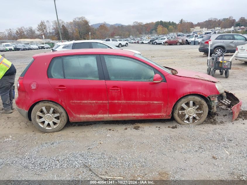 2007 Volkswagen Rabbit 4-Door VIN: WVWCR91K17W088491 Lot: 40541341