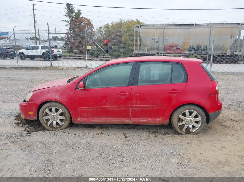 2007 Volkswagen Rabbit 4-Door VIN: WVWCR91K17W088491 Lot: 40541341