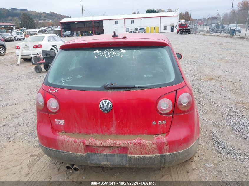 2007 Volkswagen Rabbit 4-Door VIN: WVWCR91K17W088491 Lot: 40541341