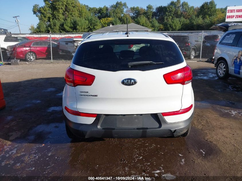 2016 Kia Sportage Lx VIN: KNDPBCAC8G7827278 Lot: 40541347