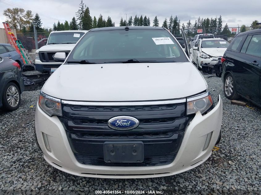 2013 Ford Edge Sport VIN: 2FMDK4AK1DBC49524 Lot: 40541354