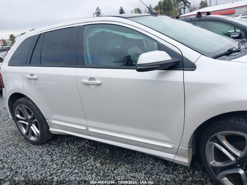 2013 Ford Edge Sport VIN: 2FMDK4AK1DBC49524 Lot: 40541354