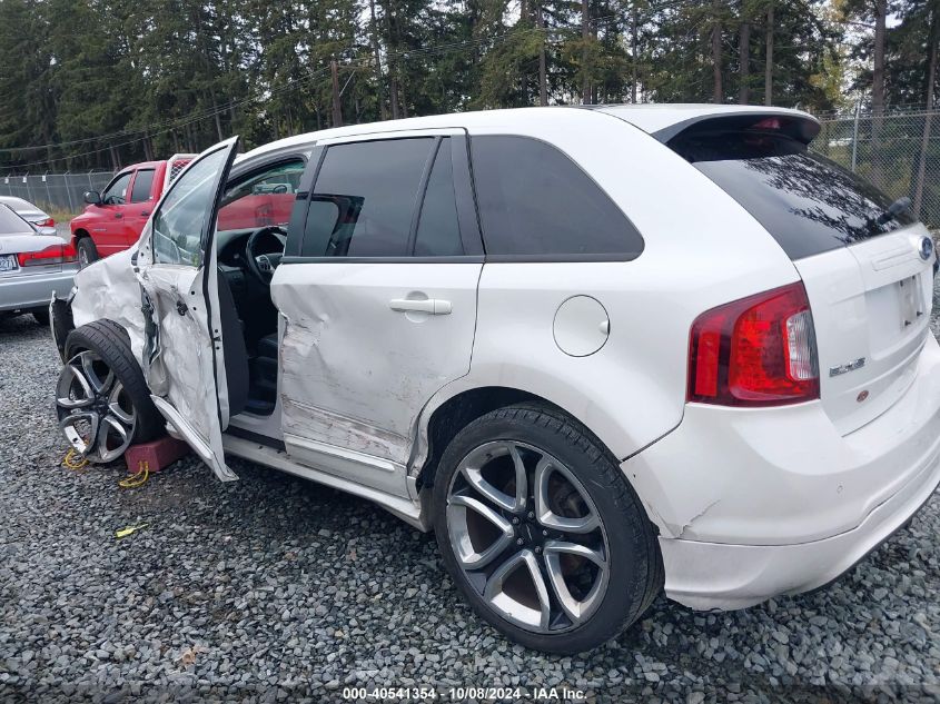 2013 Ford Edge Sport VIN: 2FMDK4AK1DBC49524 Lot: 40541354