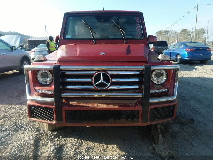 2016 Mercedes-Benz G 550 VIN: WDCYC3KF6GX250321 Lot: 40541355