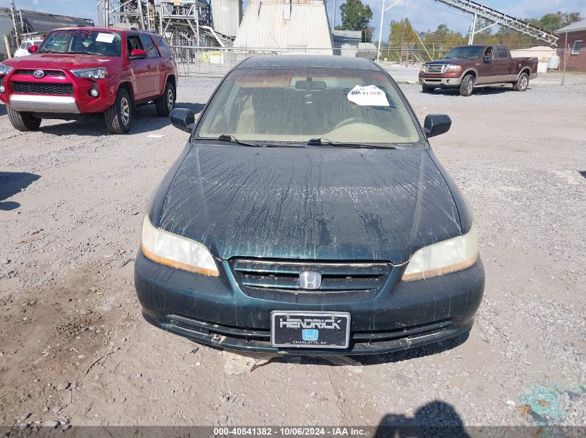 2001 Honda Accord 2.3 Lx VIN: 1HGCG56491A080086 Lot: 40541382