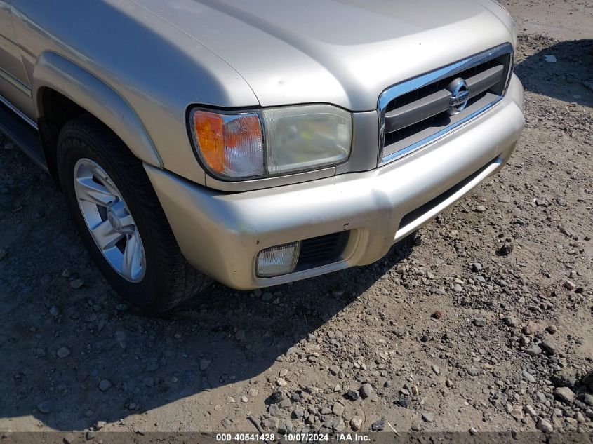 2002 Nissan Pathfinder Le VIN: JN8DR09X52W657386 Lot: 40541428