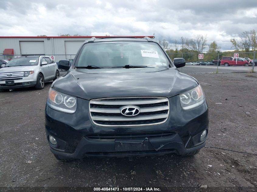 5XYZKDAG6CG155607 2012 Hyundai Santa Fe Limited