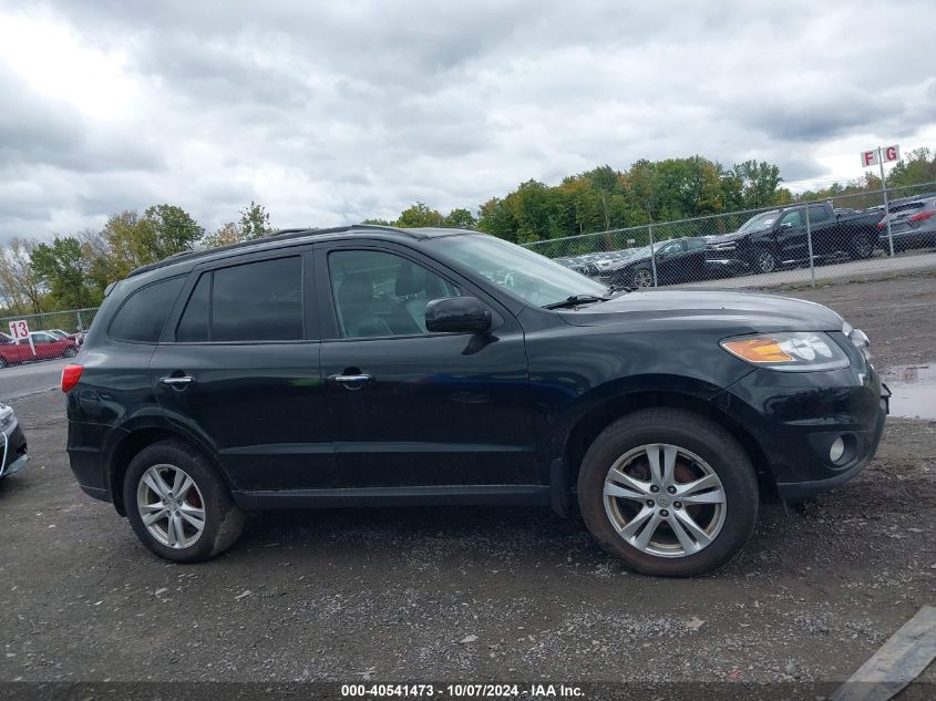 5XYZKDAG6CG155607 2012 Hyundai Santa Fe Limited