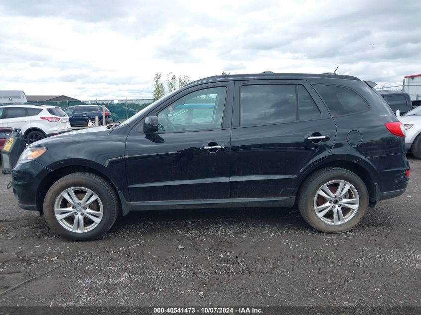 5XYZKDAG6CG155607 2012 Hyundai Santa Fe Limited