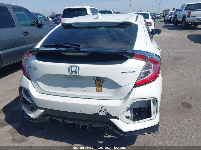 SHHFK7H41MU412678 2021 Honda Civic Sport