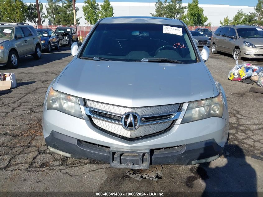 2009 Acura Mdx Technology VIN: 2HNYD28649H519860 Lot: 40541483