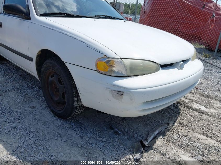 1998 Chevrolet Prizm VIN: 1Y1SK5284WZ407239 Lot: 40541508