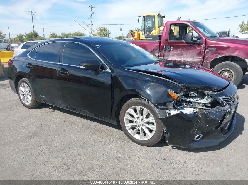 VIN JTHBW1GG8E2057038 2014 Lexus ES, 300H no.1