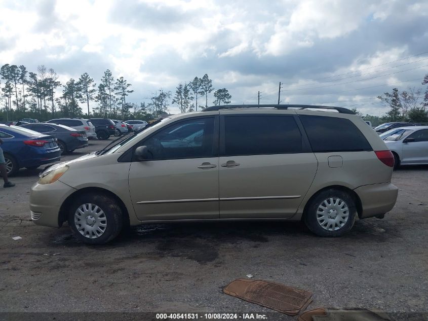 5TDZA23C64S140336 2004 Toyota Sienna Ce/Le