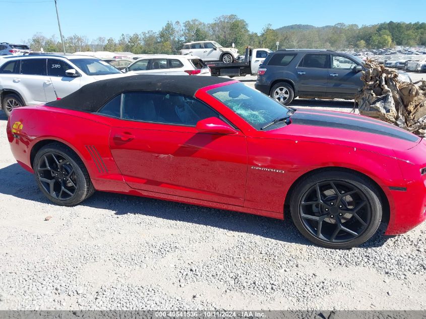 2G1FC3DD8B9186565 2011 Chevrolet Camaro 2Lt