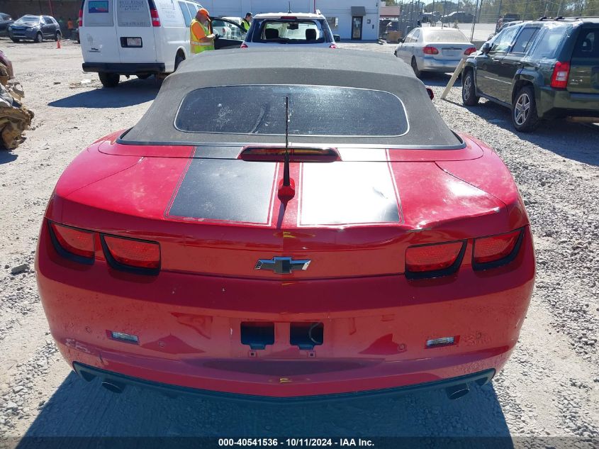 2G1FC3DD8B9186565 2011 Chevrolet Camaro 2Lt