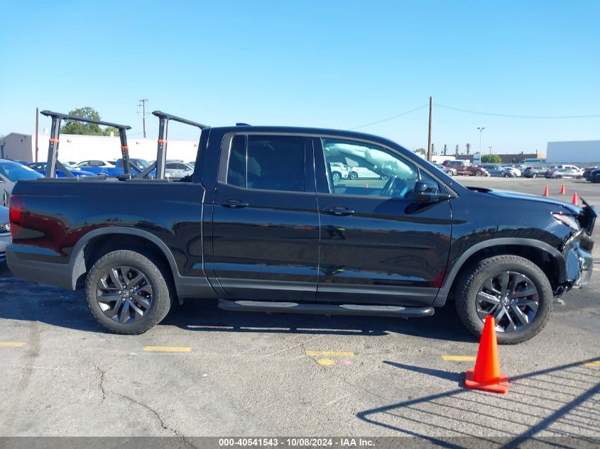 2021 Honda Ridgeline Awd Sport VIN: 5FPYK3F15MB003344 Lot: 40541543