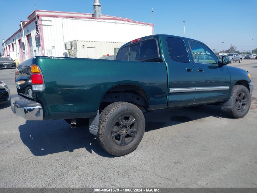 2001 Toyota Tundra Access Cab Sr5 VIN: 5TBRN34151S187000 Lot: 40541579