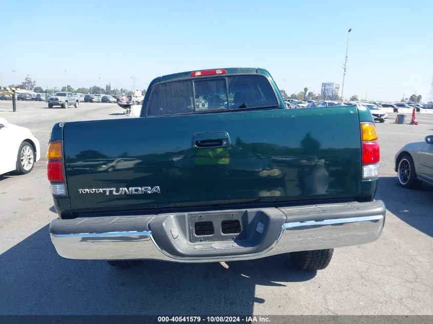 2001 Toyota Tundra Access Cab Sr5 VIN: 5TBRN34151S187000 Lot: 40541579