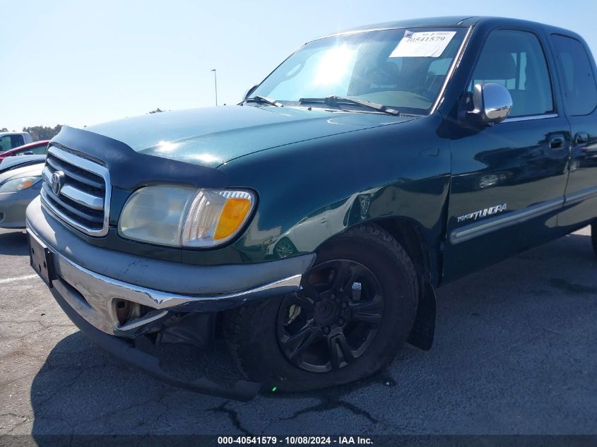 2001 Toyota Tundra Access Cab Sr5 VIN: 5TBRN34151S187000 Lot: 40541579