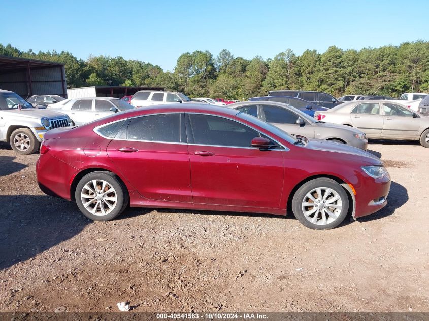 2015 Chrysler 200 C VIN: 1C3CCCCB6FN545543 Lot: 40541583