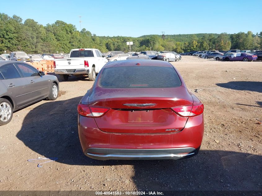 2015 Chrysler 200 C VIN: 1C3CCCCB6FN545543 Lot: 40541583