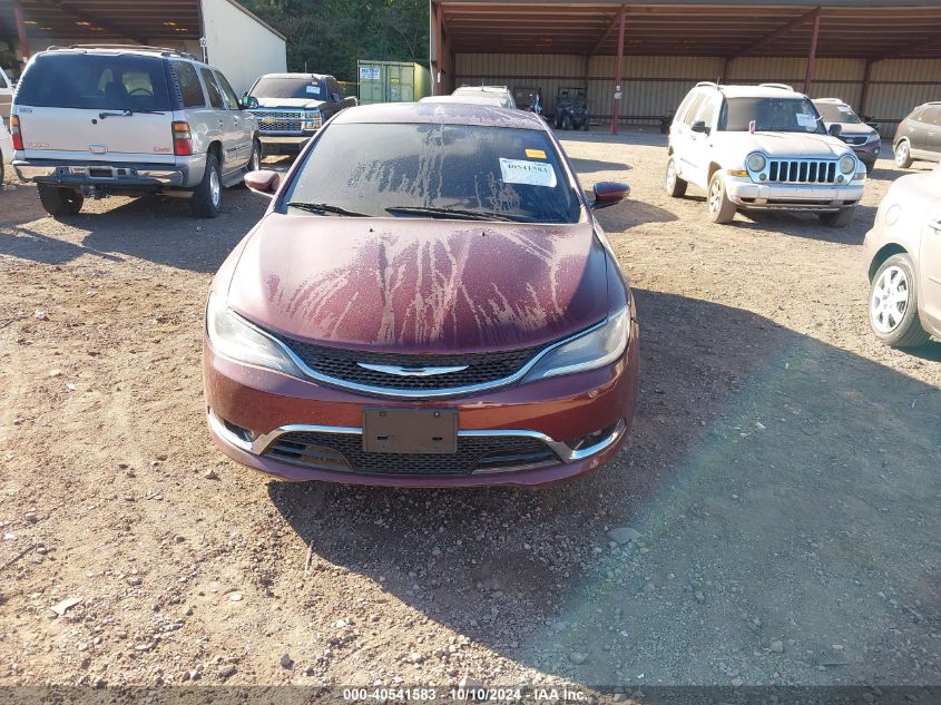 2015 Chrysler 200 C VIN: 1C3CCCCB6FN545543 Lot: 40541583