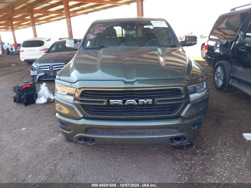 2021 Ram 1500 Laramie 4X4 5'7 Box VIN: 1C6SRFJT5MN790132 Lot: 40541585