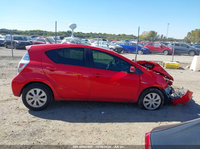 2014 Toyota Prius C One VIN: JTDKDTB30E1084604 Lot: 40541605