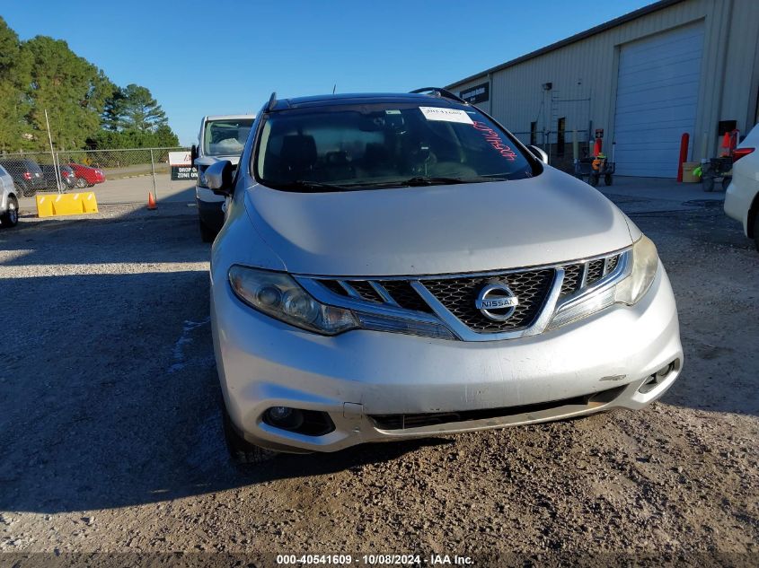 JN8AZ1MW1BW174033 2011 Nissan Murano Sl