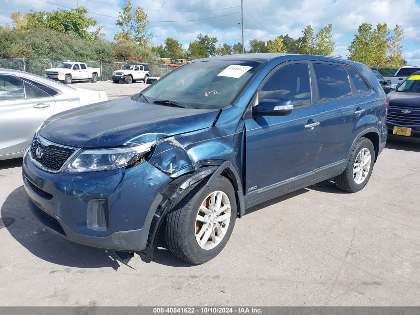 2015 KIA SORENTO LX - 5XYKTCA60FG551939